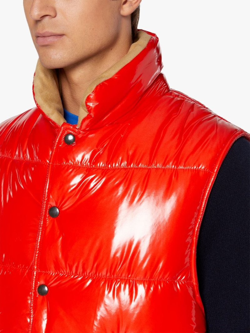 OSAKA BRIGHT ORANGE NYLON GILET | GQF-304 5