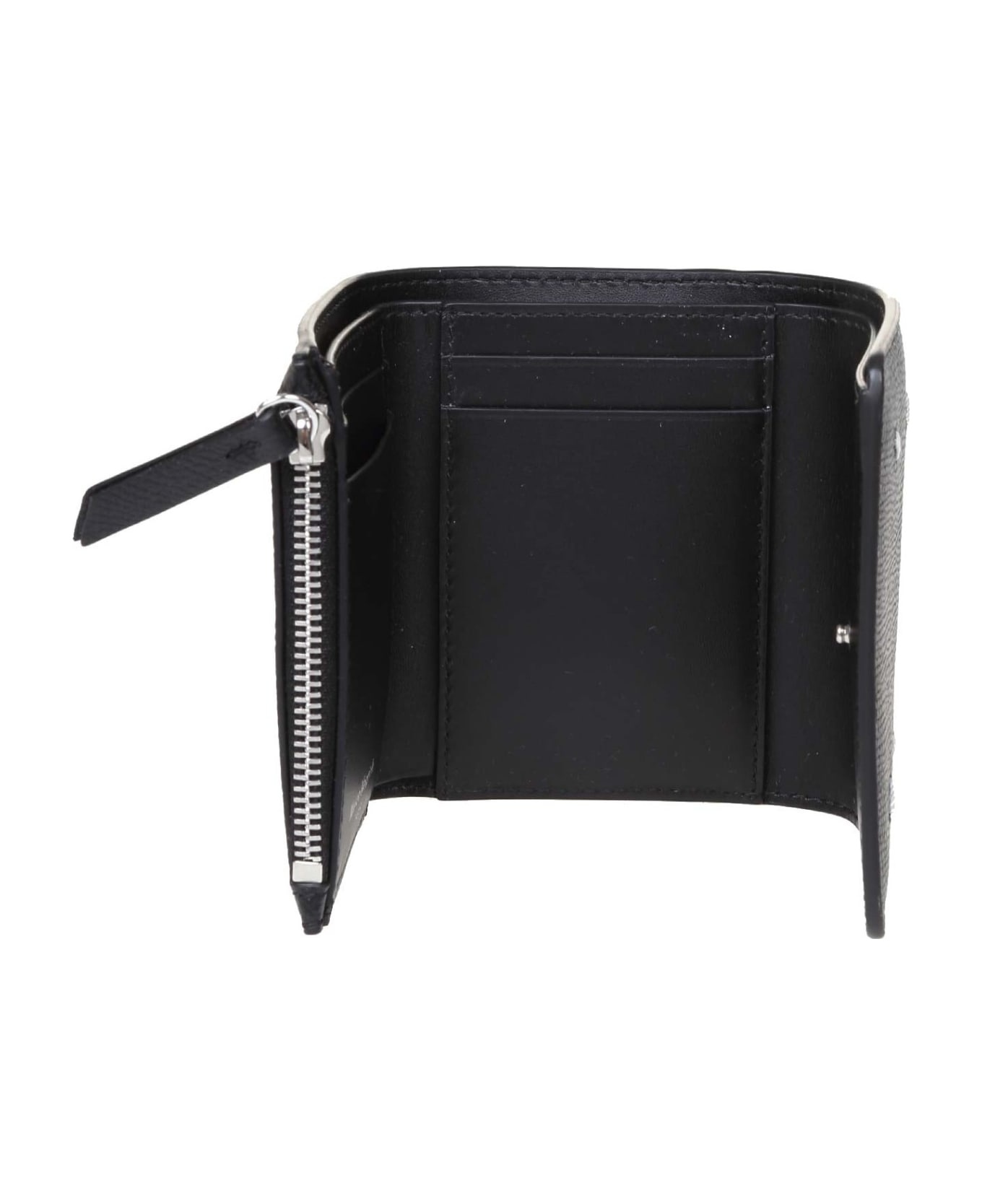 Black Leather Wallet - 3