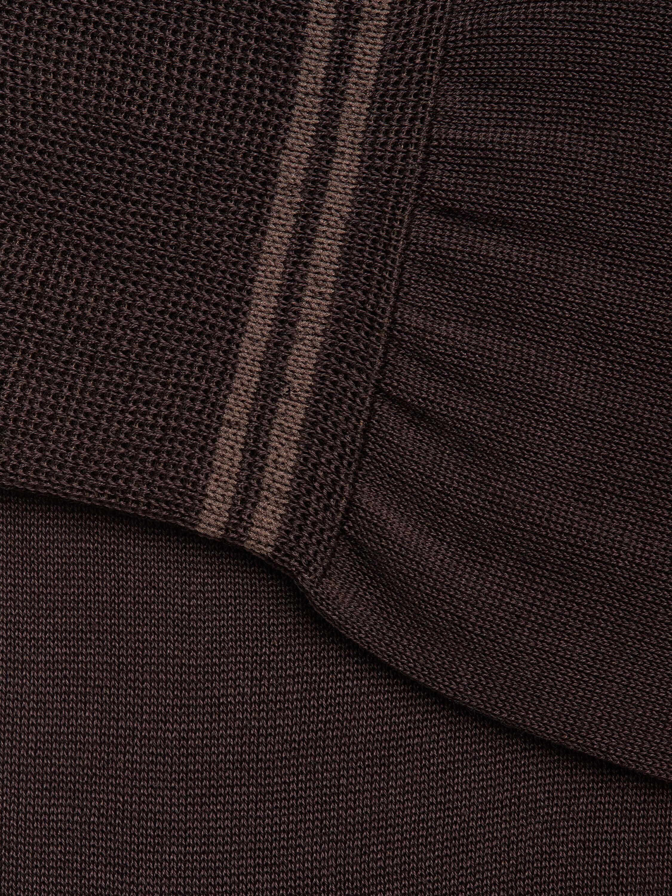 BROWN COTTON SOCKS - 2
