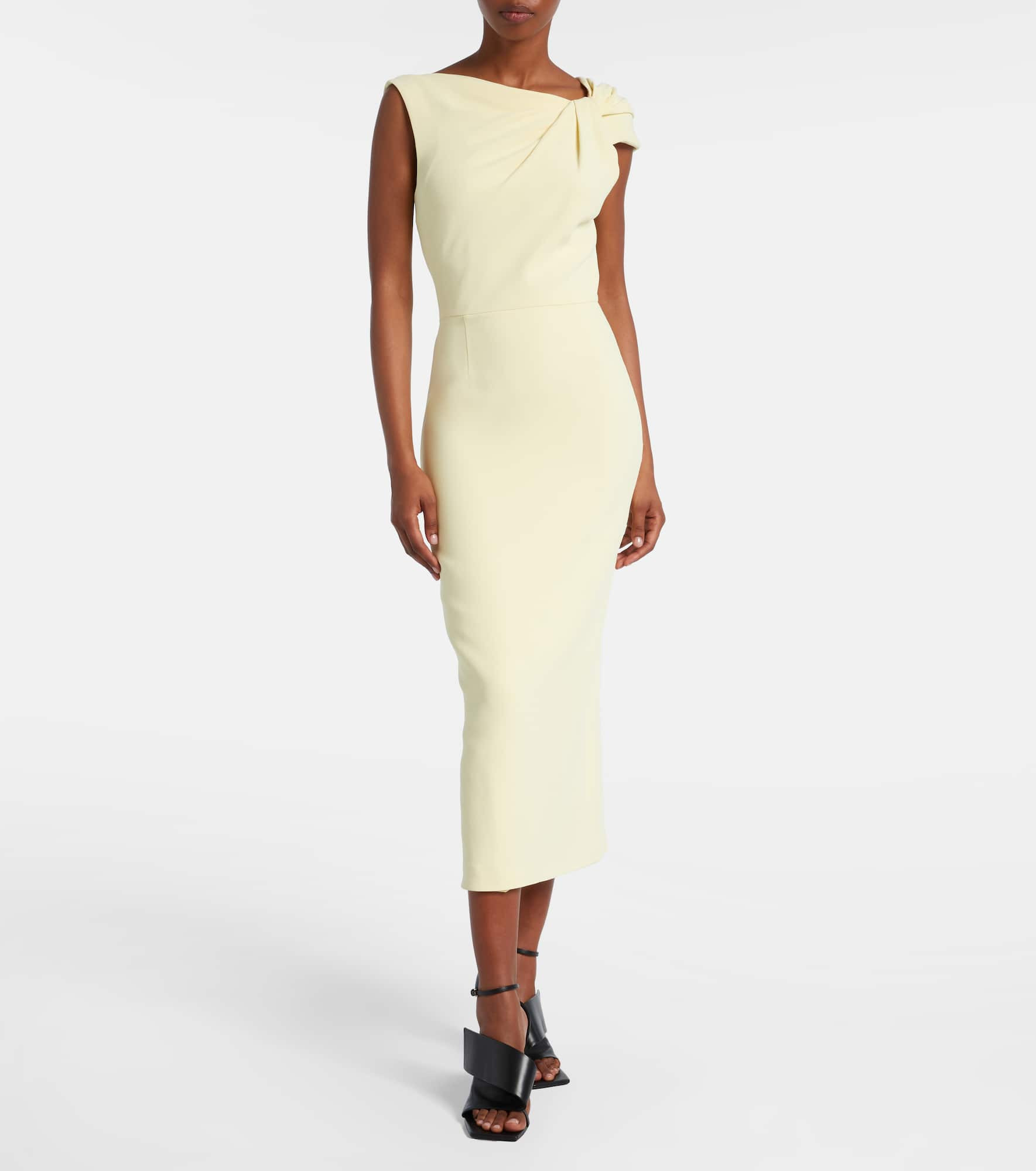 Draped cocktail dress - 2