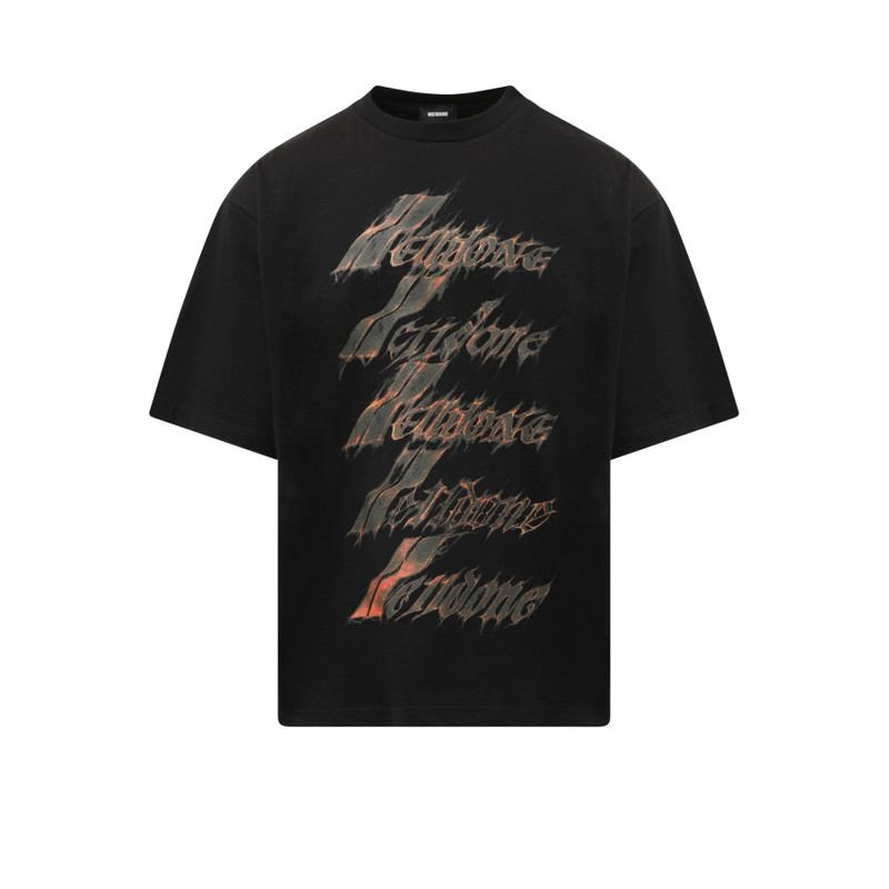 We11done Spark Logo T-Shirt in Black outlook