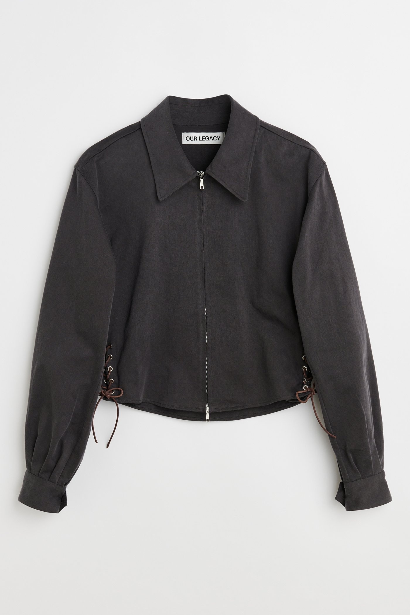 Doll Blouson Ash Black Seventies Sateen - 8
