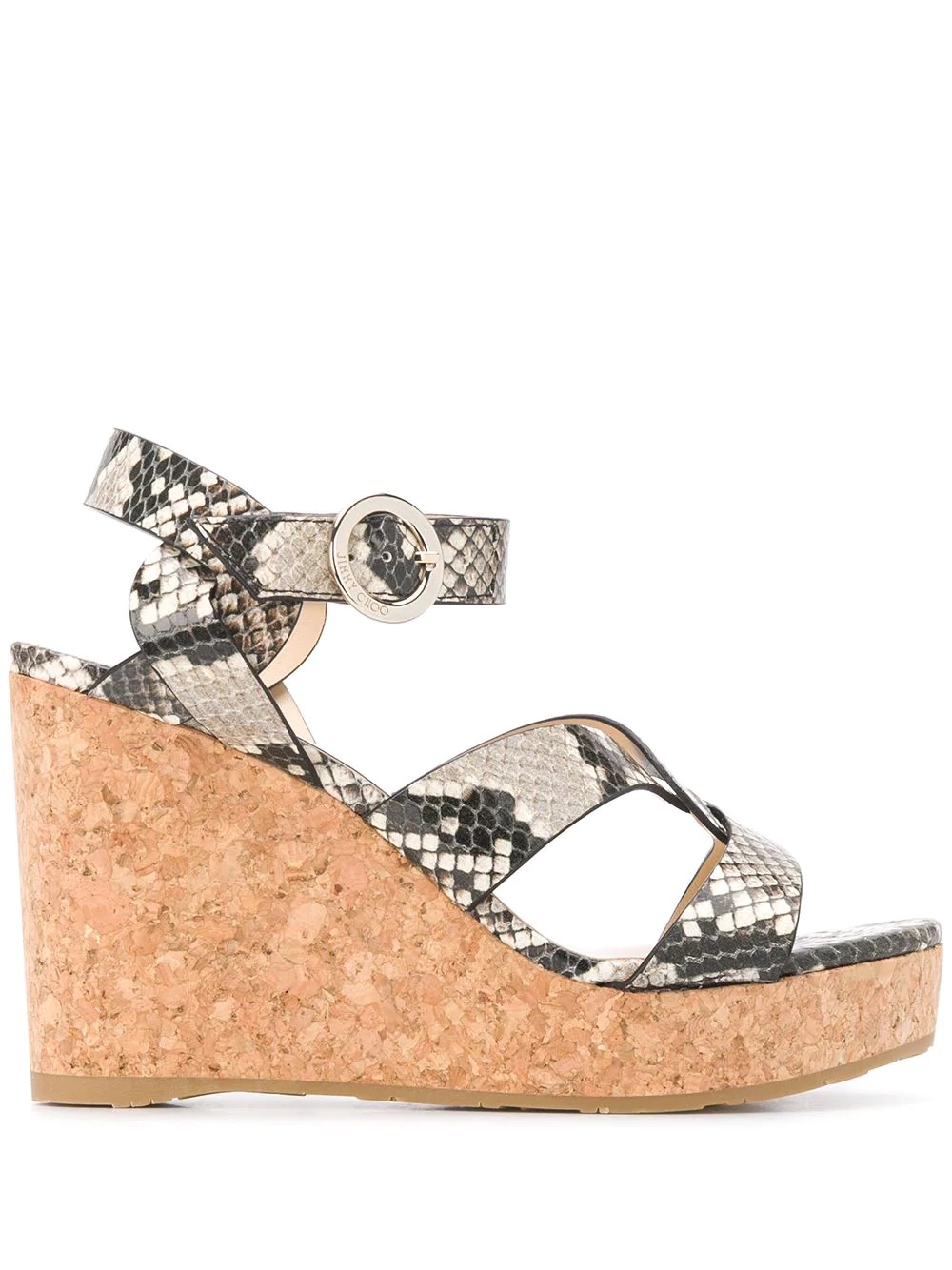 Aleili 100mm wedge sandals - 1