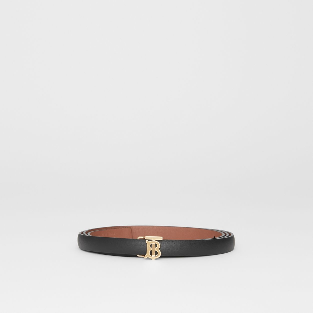 Reversible Monogram Motif Leather Wrap Belt - 4