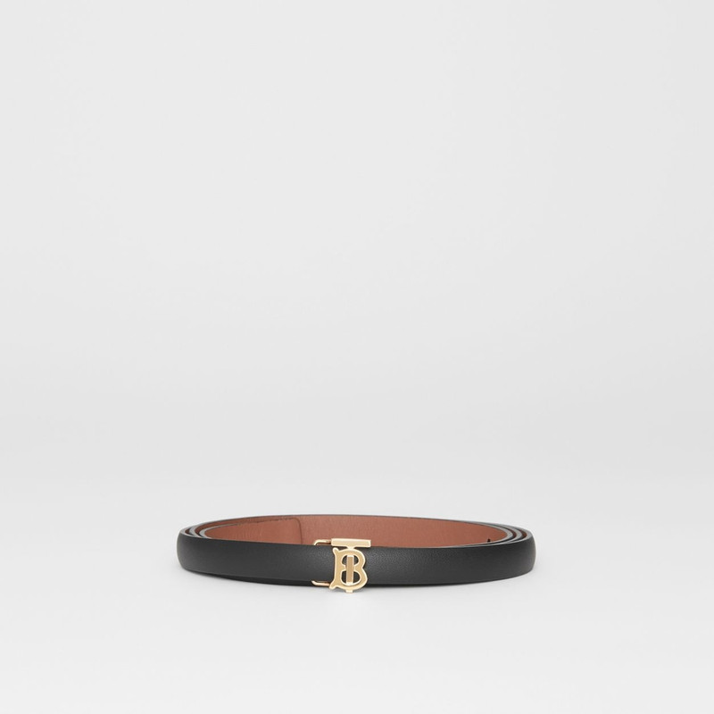 Reversible Monogram Motif Leather Wrap Belt 4