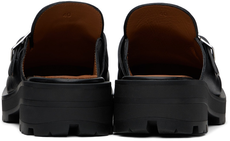 CHARLES JEFFREY LOVERBOY Black Sheathed Moggies Mules outlook