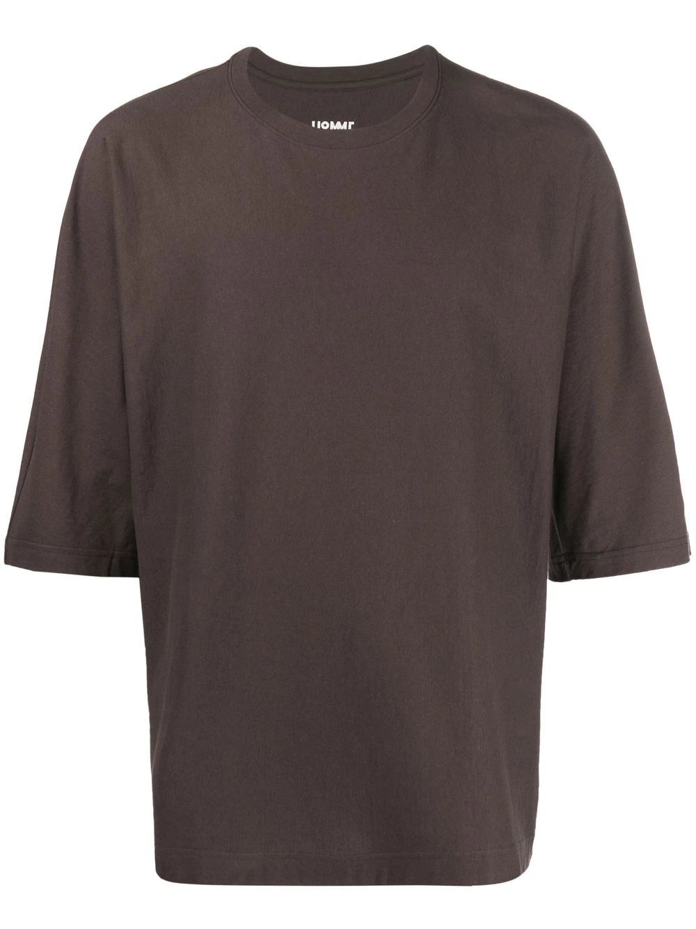 crew neck short-sleeved T-shirt - 1