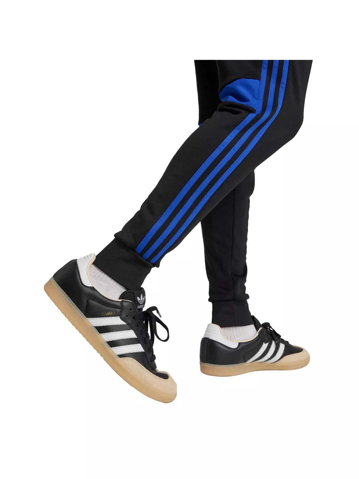 Men's Tiro 25 Essentials Sweat Tracksuit Bottoms -Black - 4
