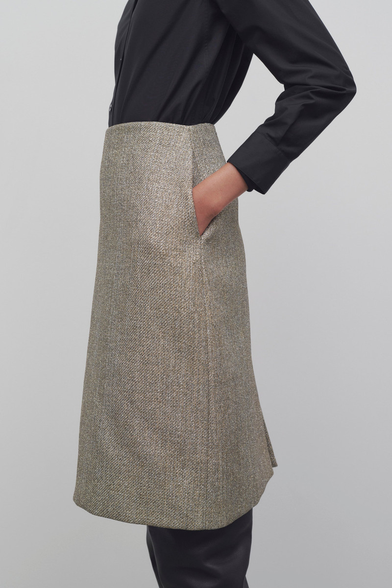 Corinna Skirt in Lurex Canvas 6