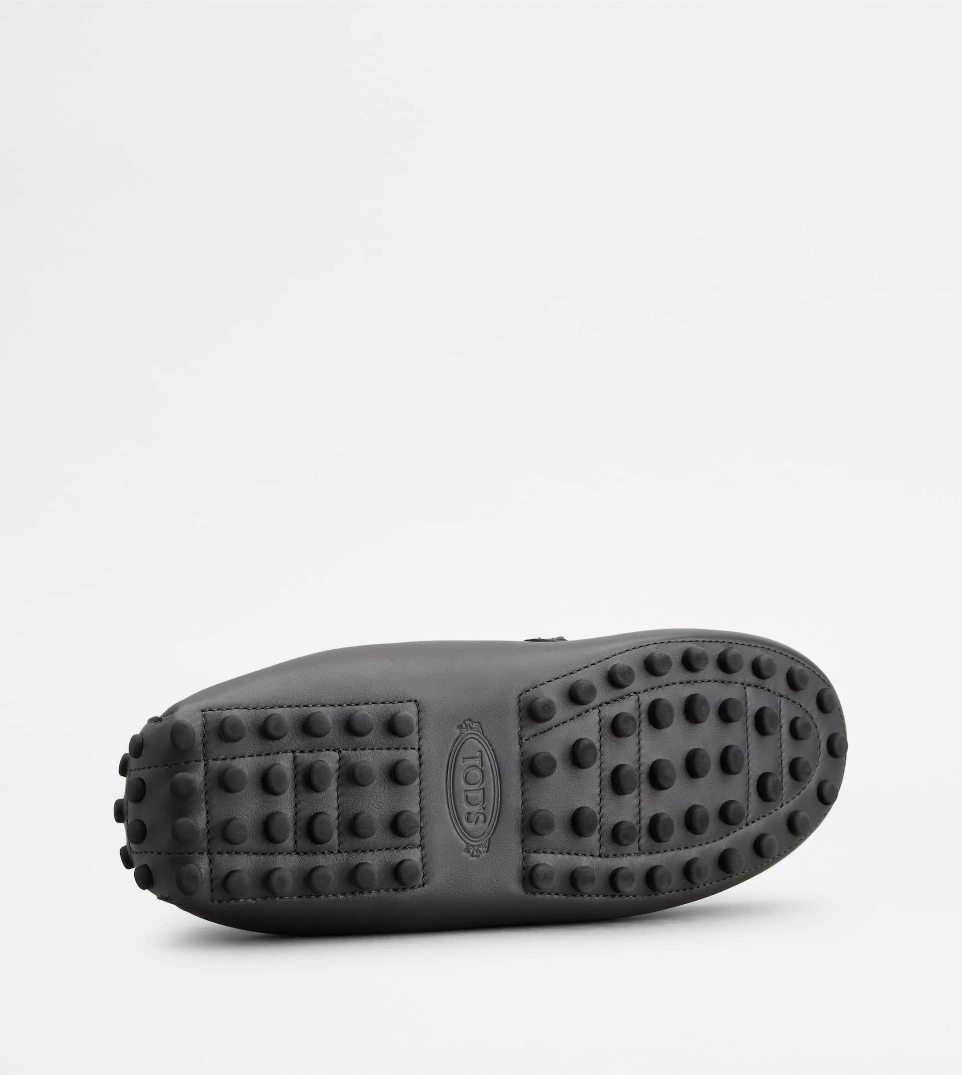 GLOVE GOMMINO DRIVING SHOES IN LEATHER - GREY - 4
