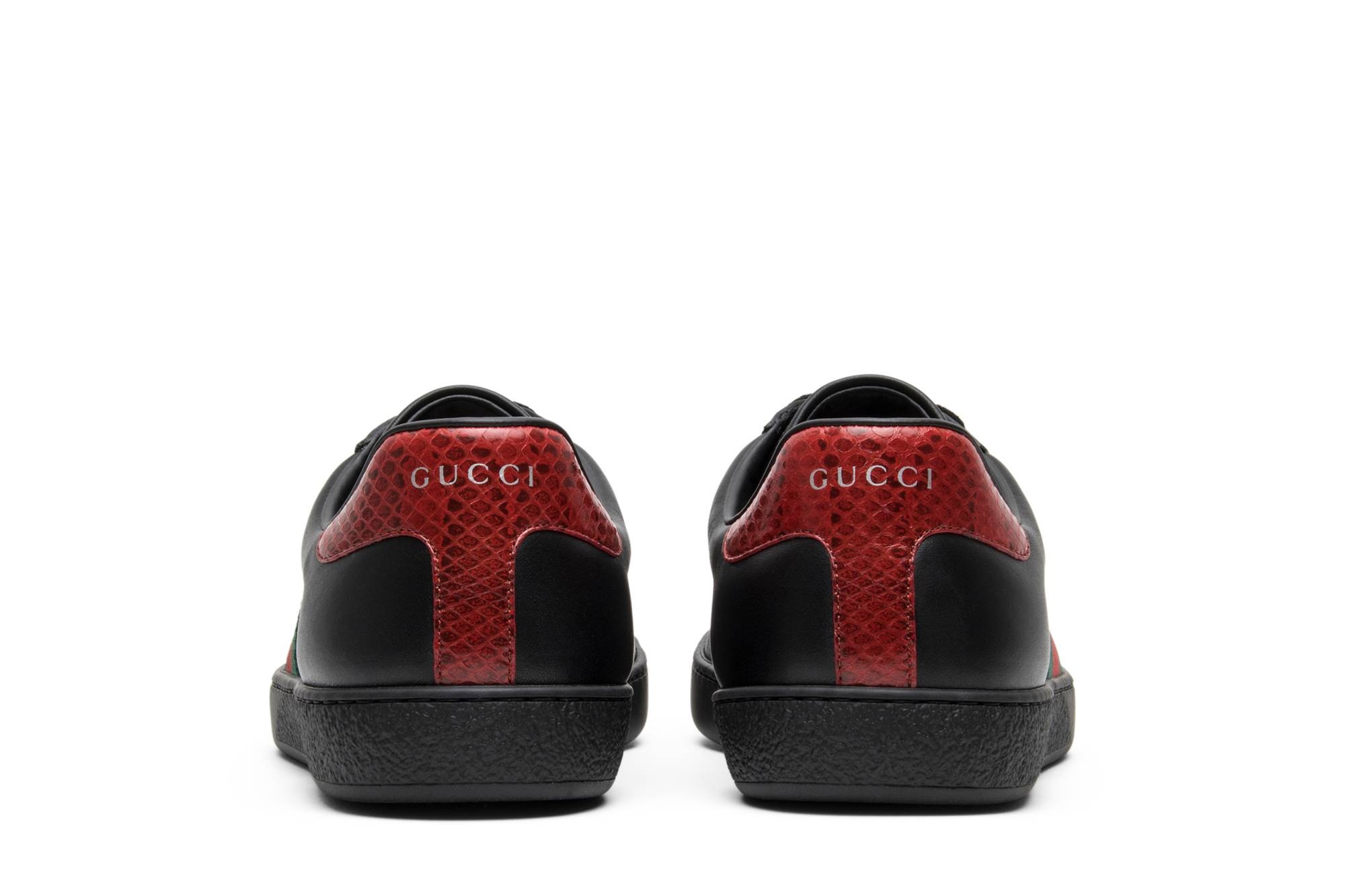 Gucci Ace Leather 'Black' - 6