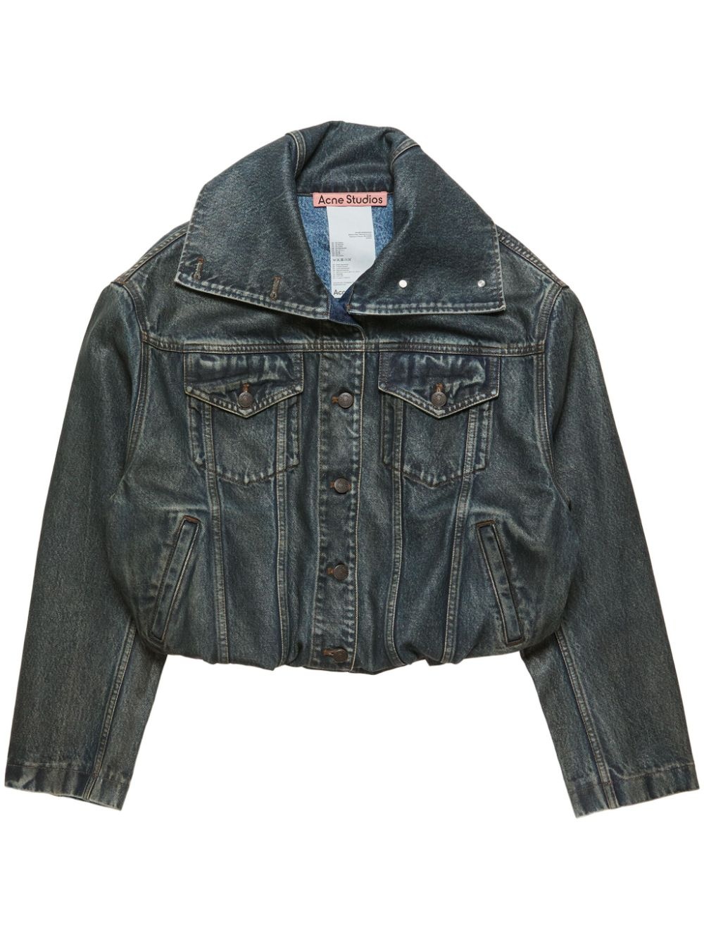 Acne Studios cropped denim jacket | farfetch | REVERSIBLE