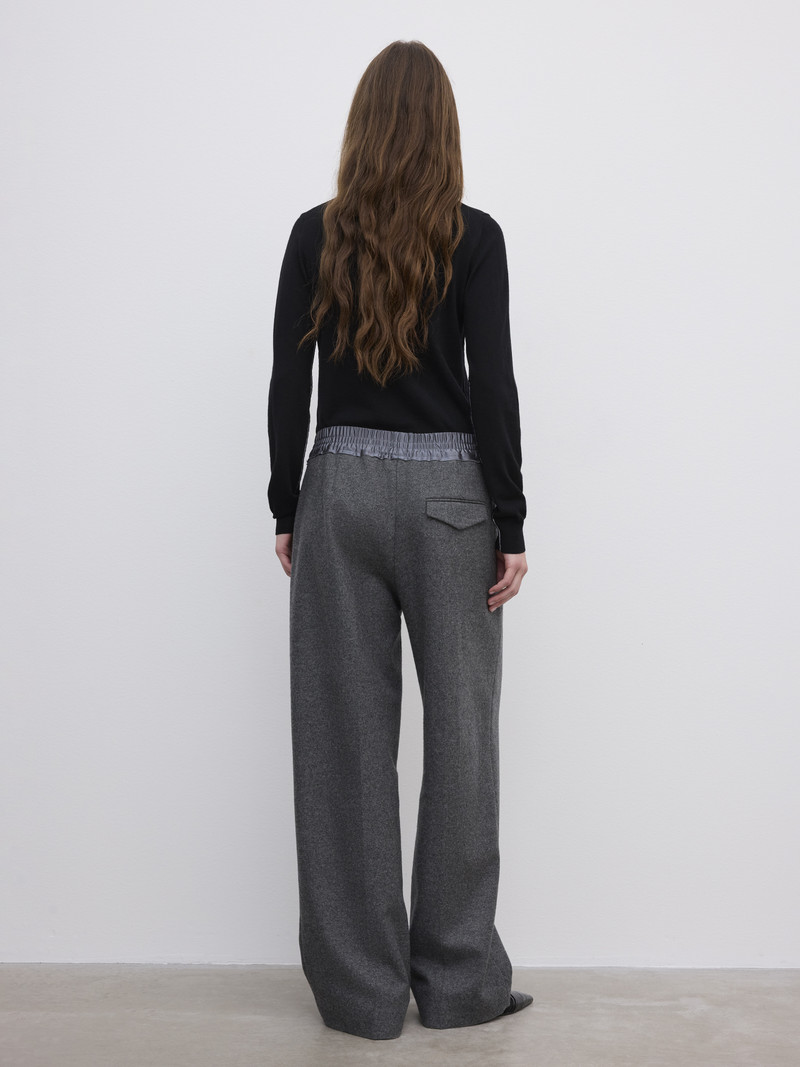 Relaxed Wool Trouser 4