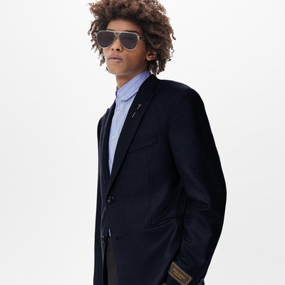 Louis Vuitton 1.1 Evidence Metal Pilot Sunglasses outlook