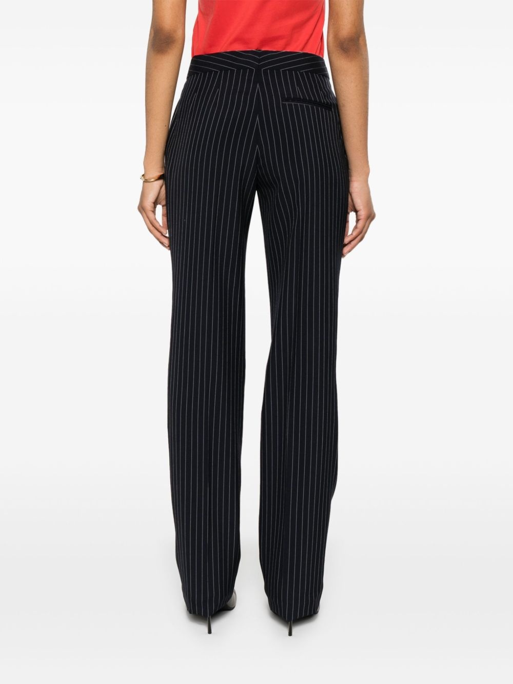 pinstriped trousers - 4