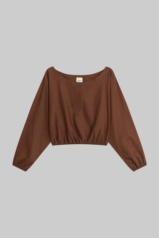 Yoko Long Sleeve Blouson Top - 1