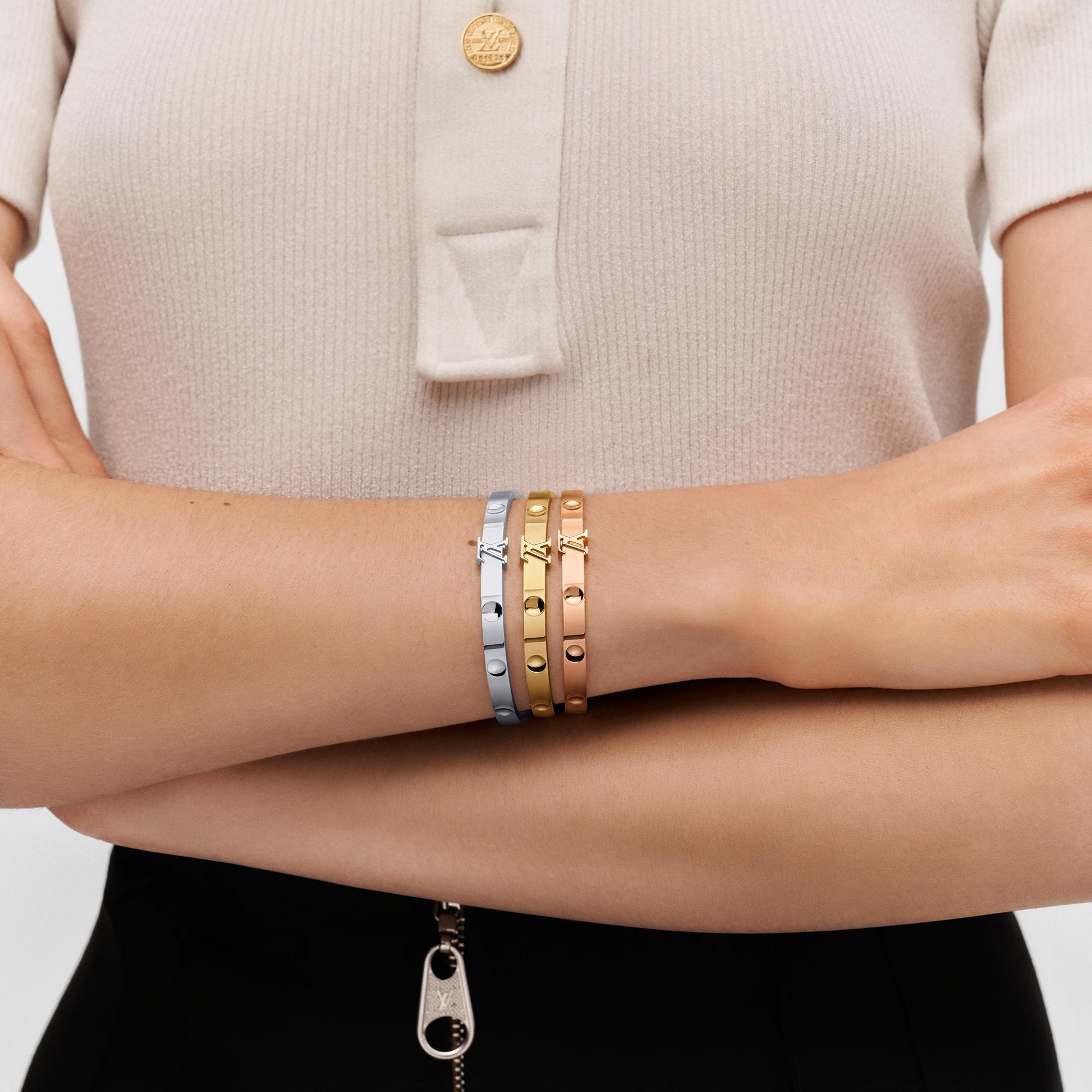 Empreinte Bangle, Yellow Gold - 5