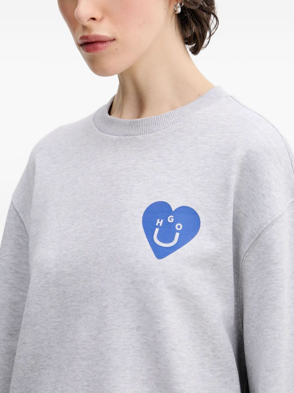 heart-logo sweatshirt - 4