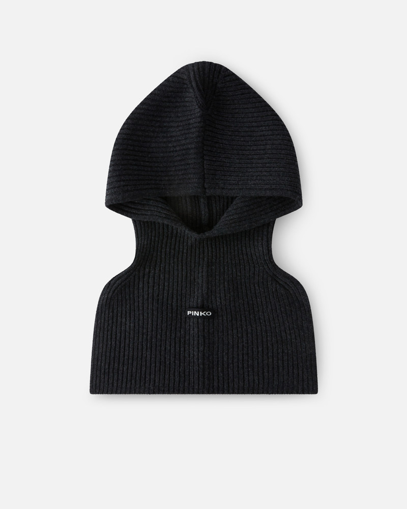 RIBBED BALACLAVA BEANIE 1