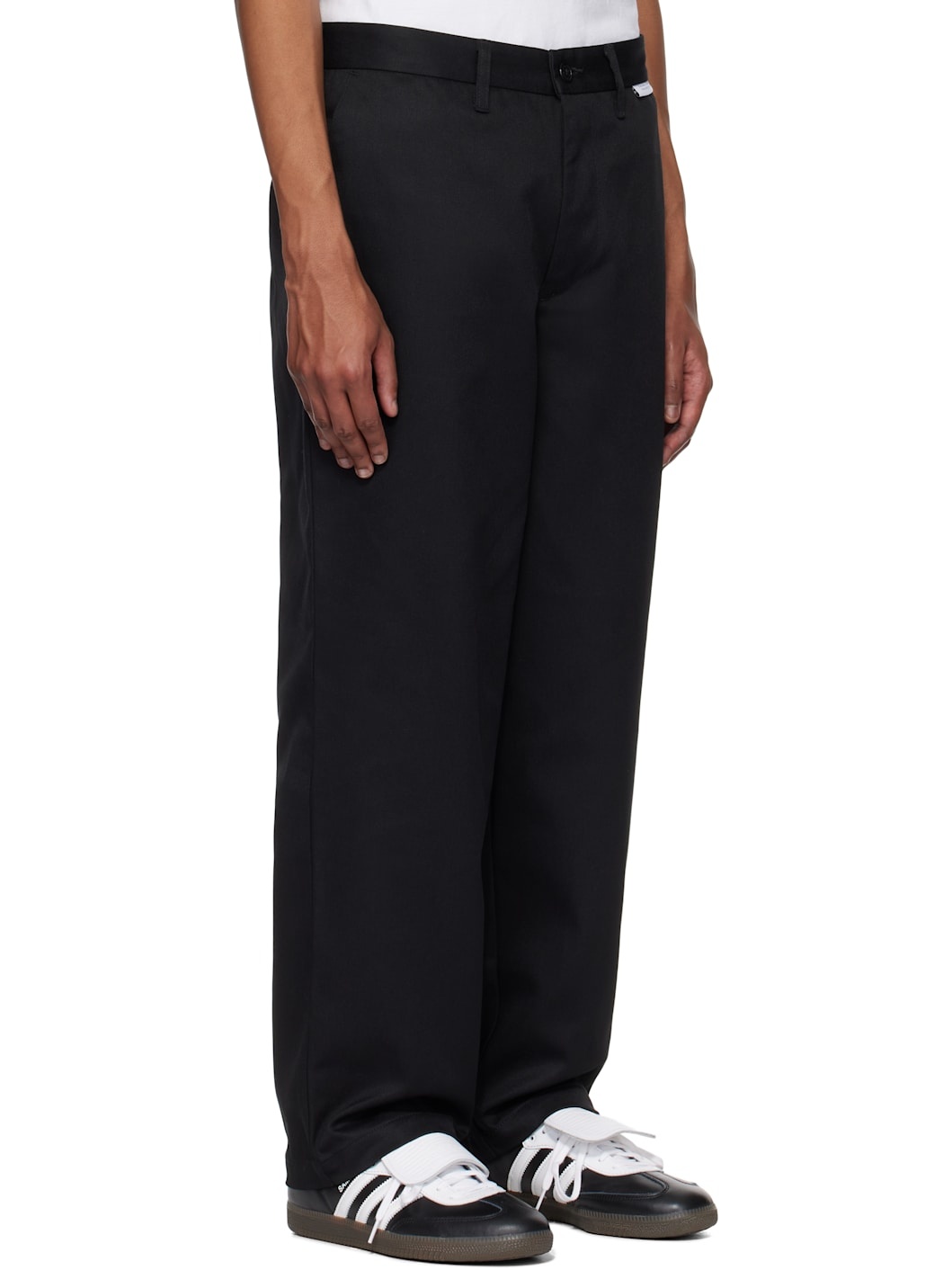 パンツ WTAPS WRKT2001 / TROUSERS / CTPL. TWILL Black WRKT2001 Trousers by WTAPS on Sale