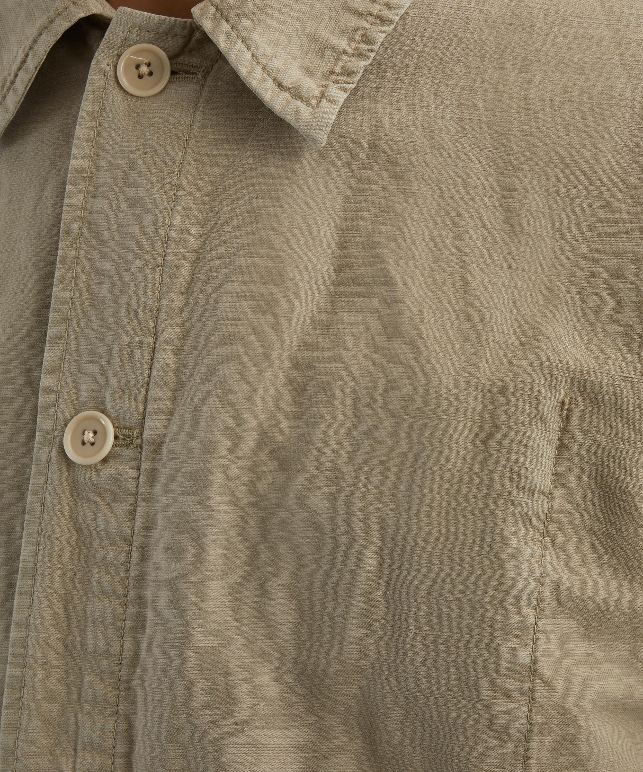 Julian Cotton-Linen Overshirt - 5