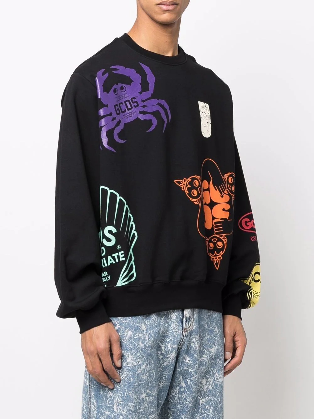 graphic print sweatshirt - 3