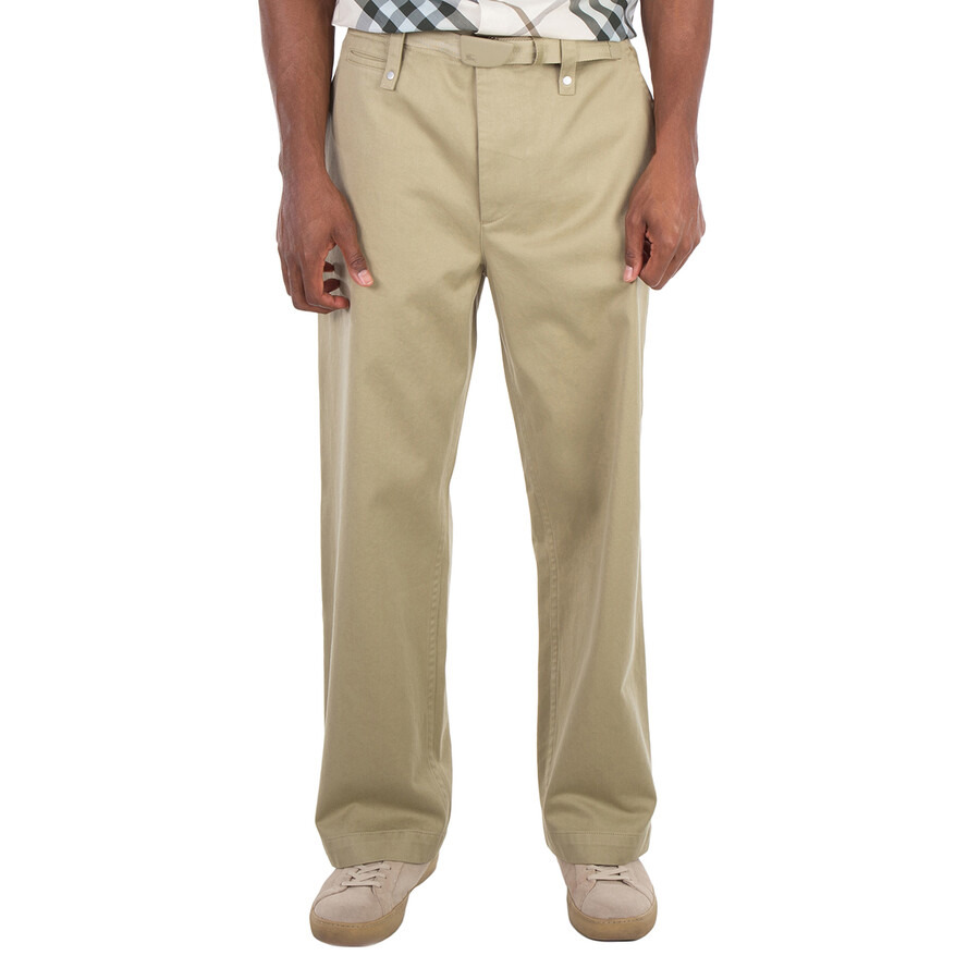 Burberry Cotton Satin Tailored Trousers - 3
