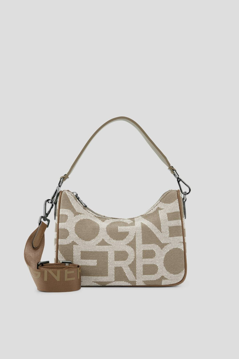 PANY LORA SHOULDER BAG IN BEIGE/WHITE 1