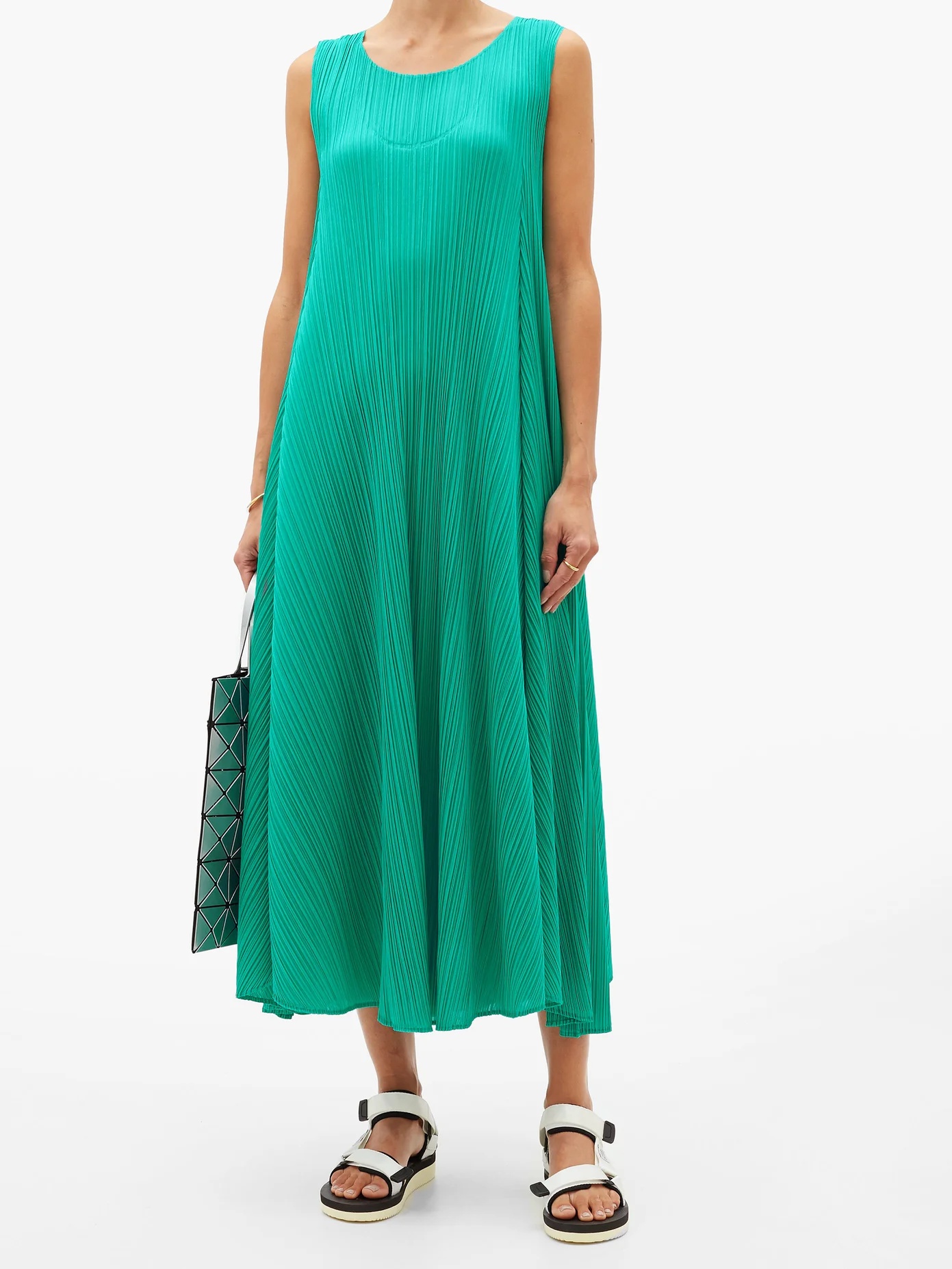 Technical-pleated dress - 2