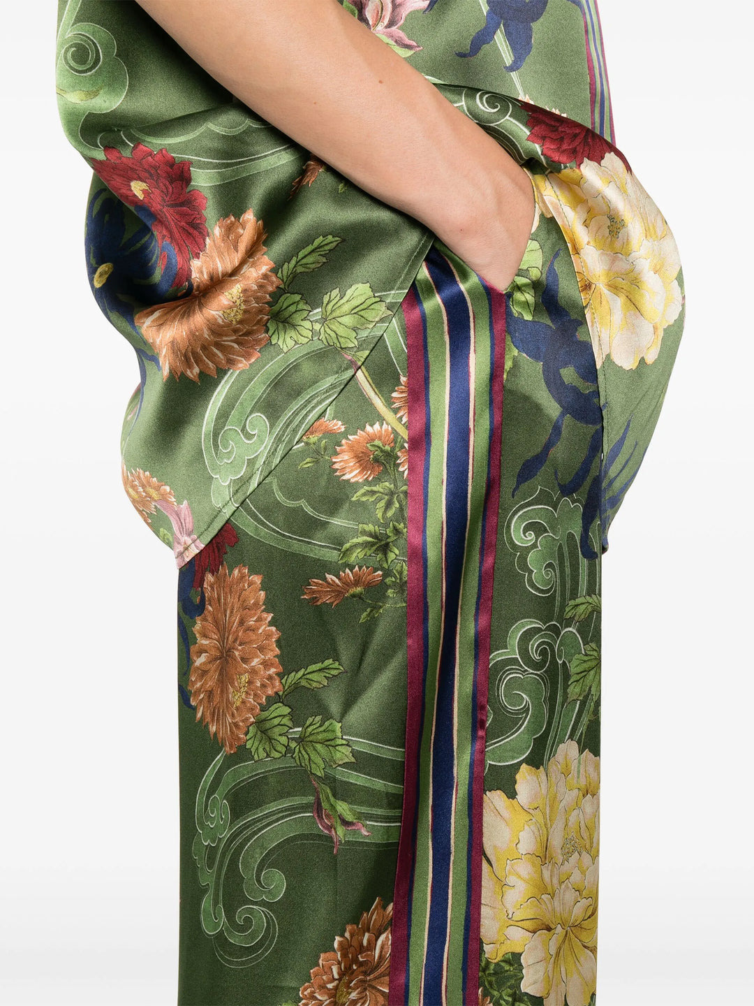 Avery Silk Pants - 5