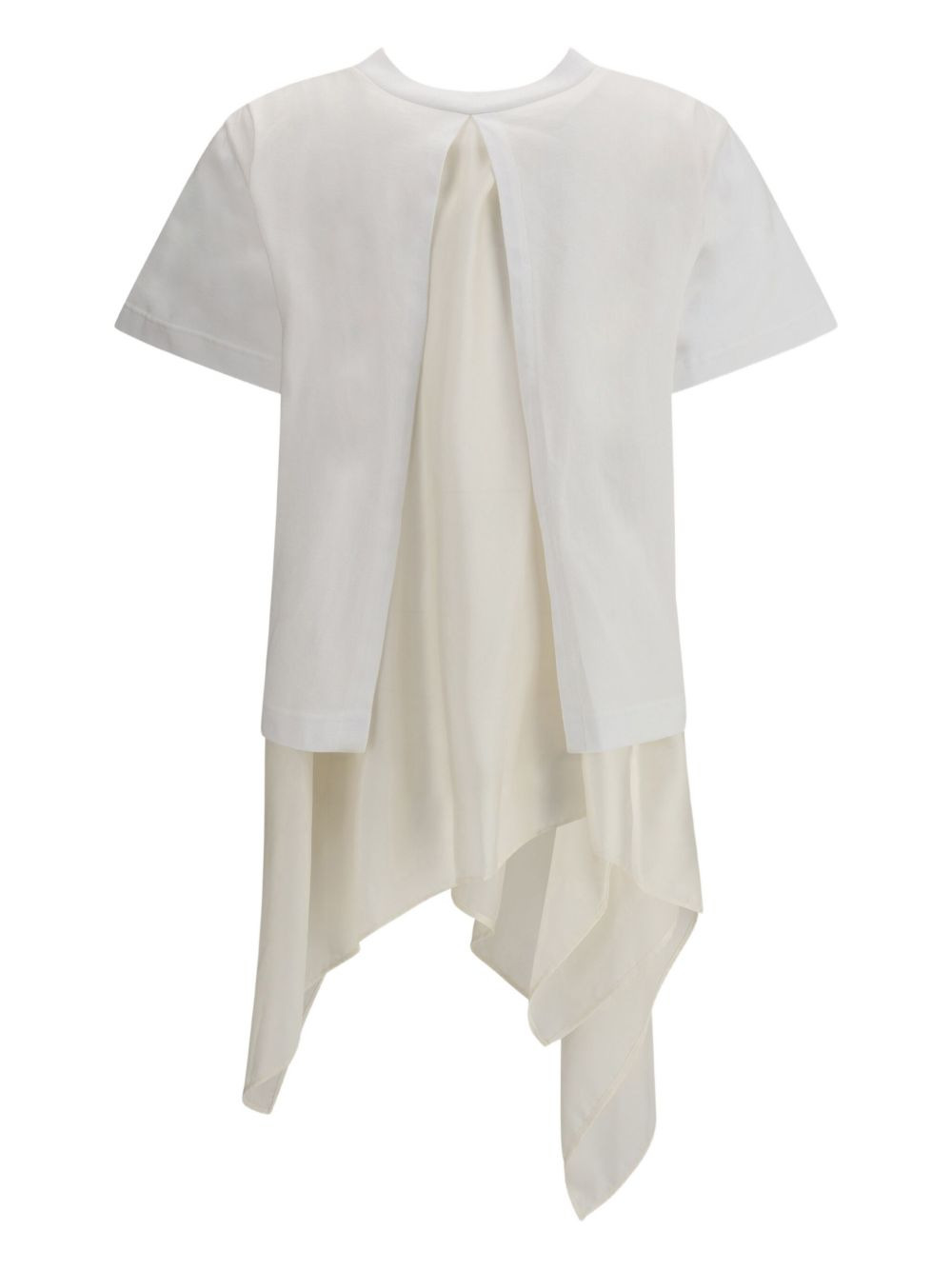 layered-design T-shirt - 2