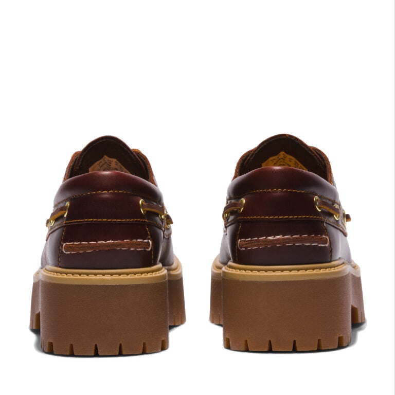 (WMNS) Timberland Premium Boat Shoes 'Brown' A2QDMW - 4