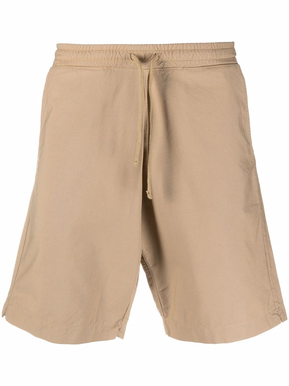 flared cotton shorts - 1