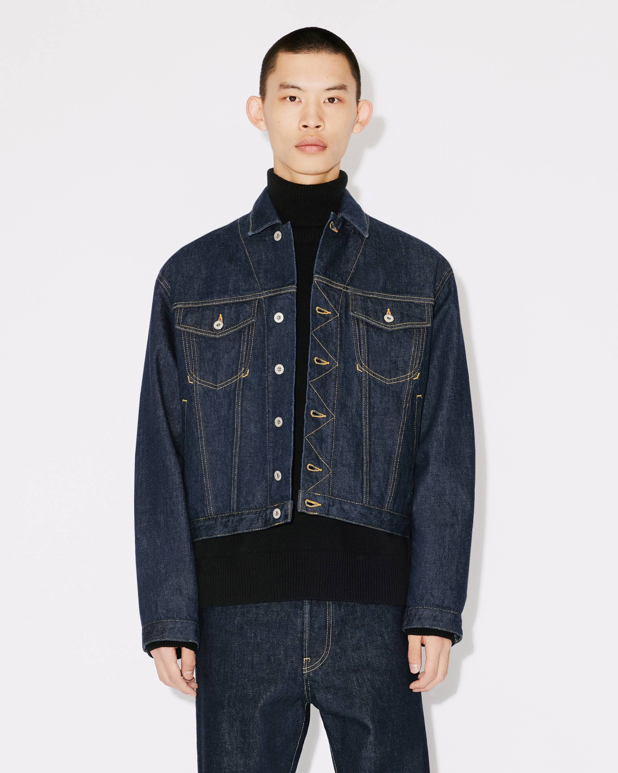 Denim trucker jacket - 3