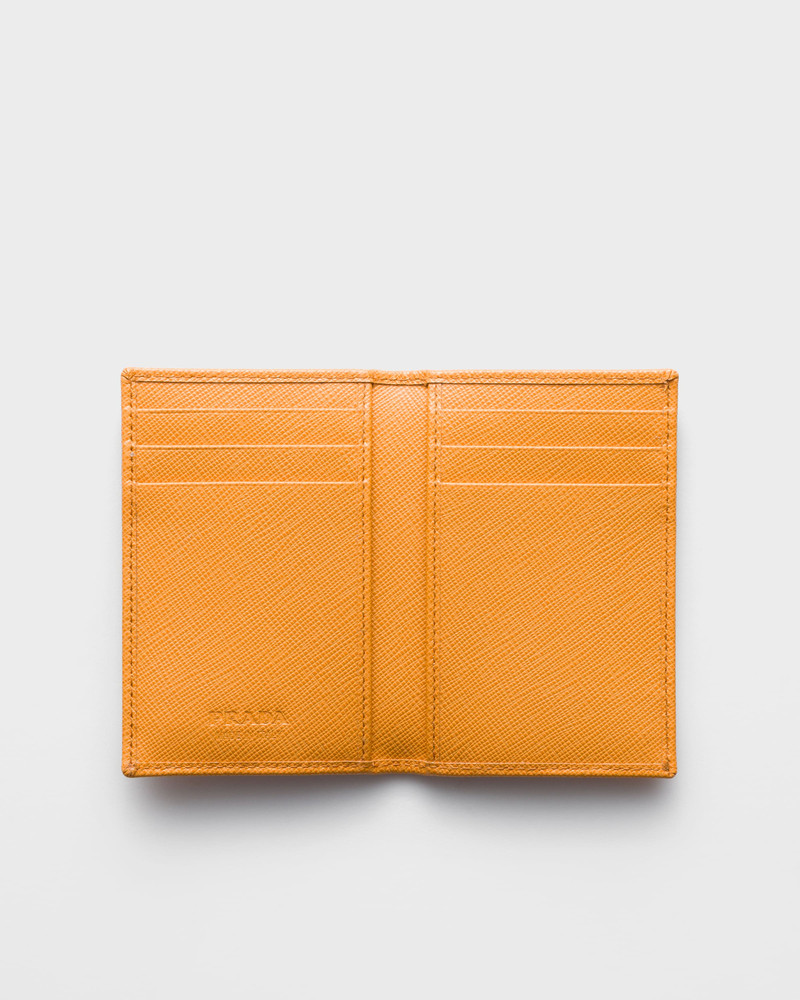 Prada Saffiano Leather Card Holder outlook