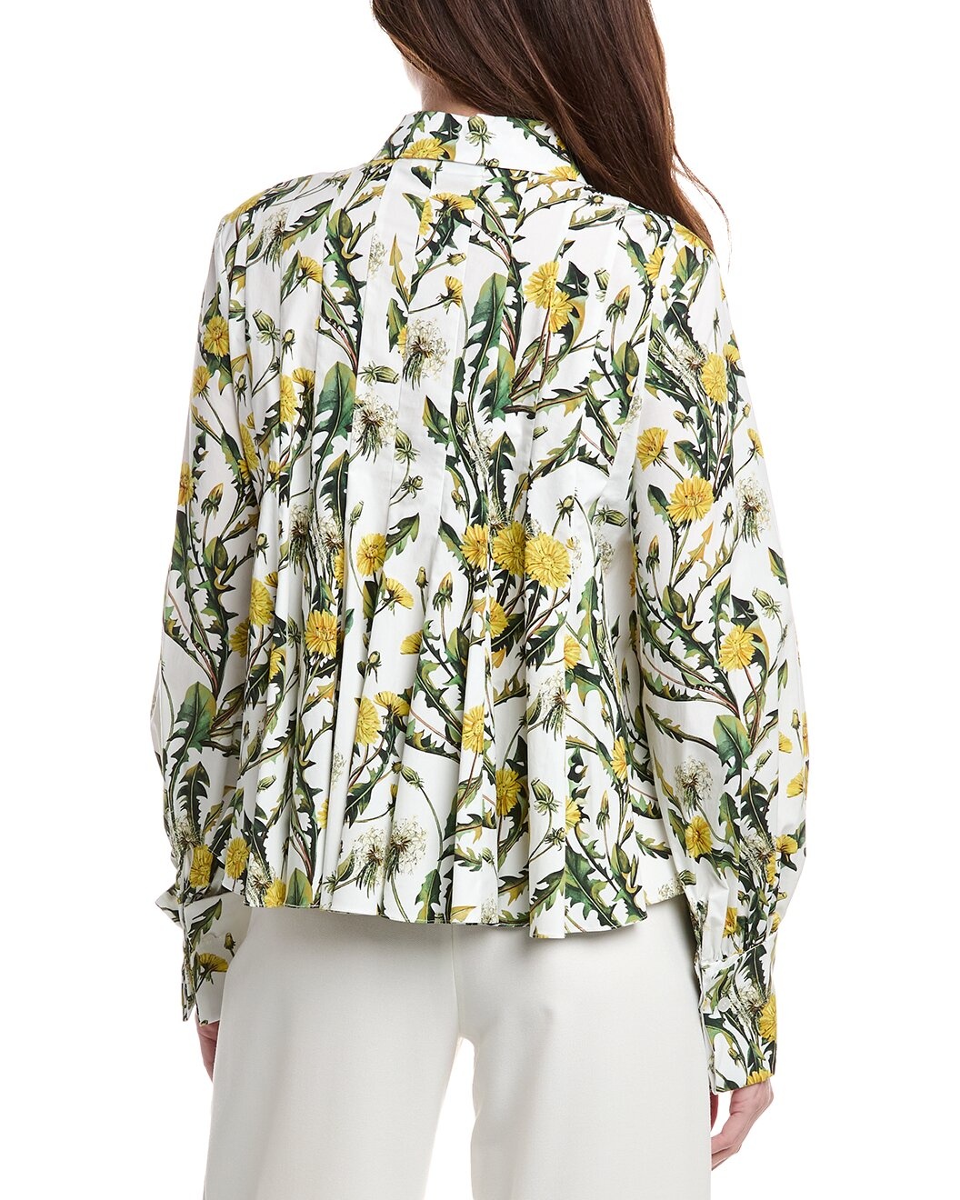 Oscar de la Renta Dandelions Poplin Shirt - 2