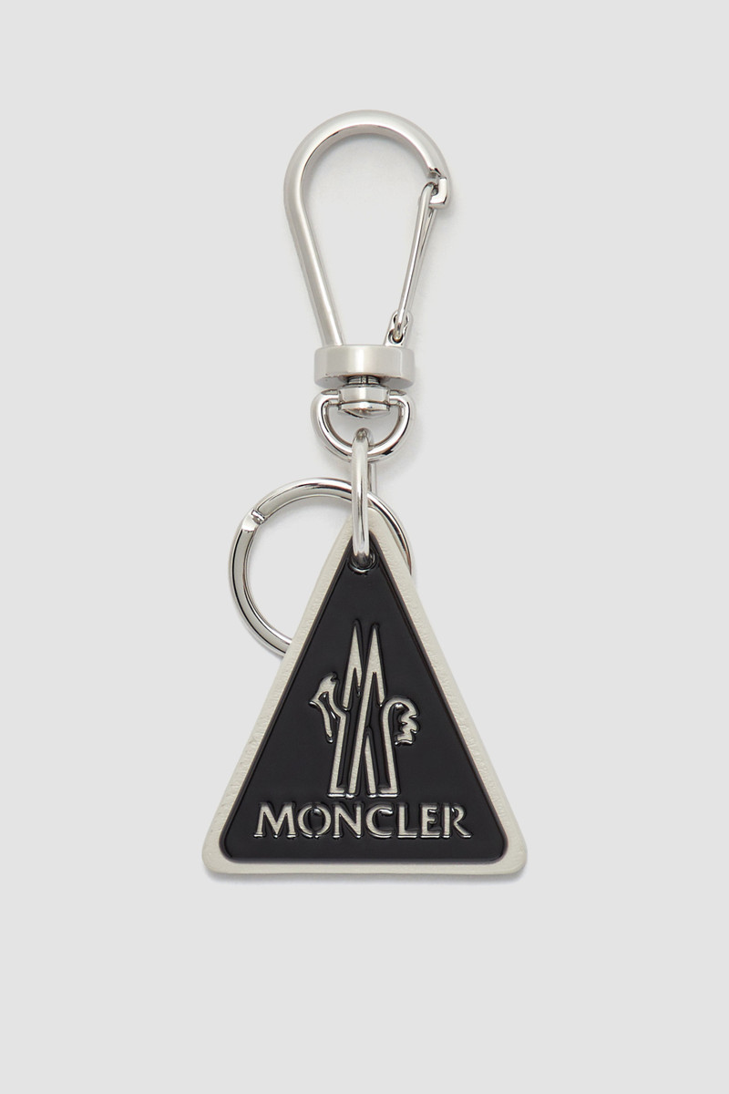 Leather Logo Key Ring - 1