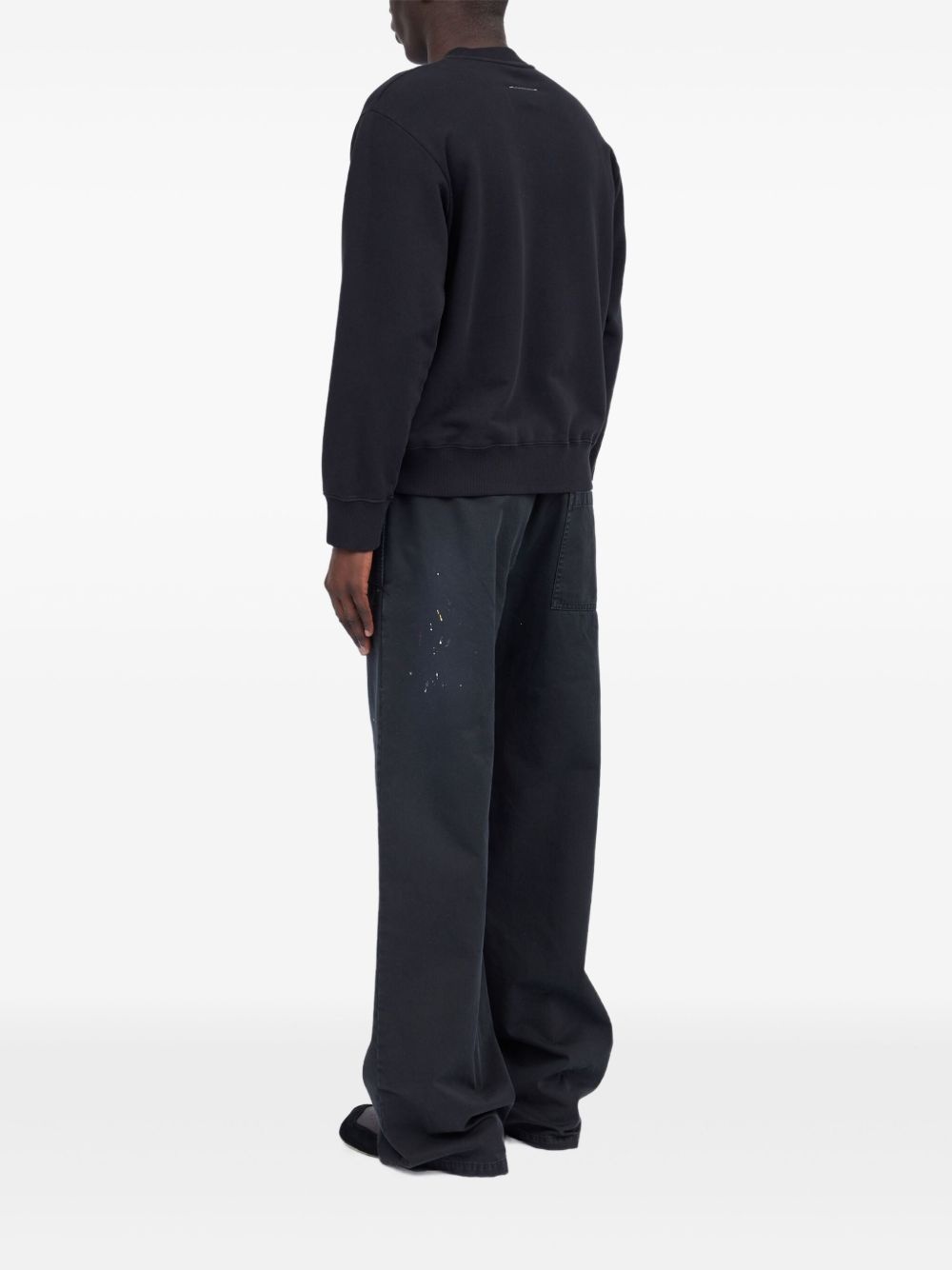 Numbers-motif sweatshirt - 6