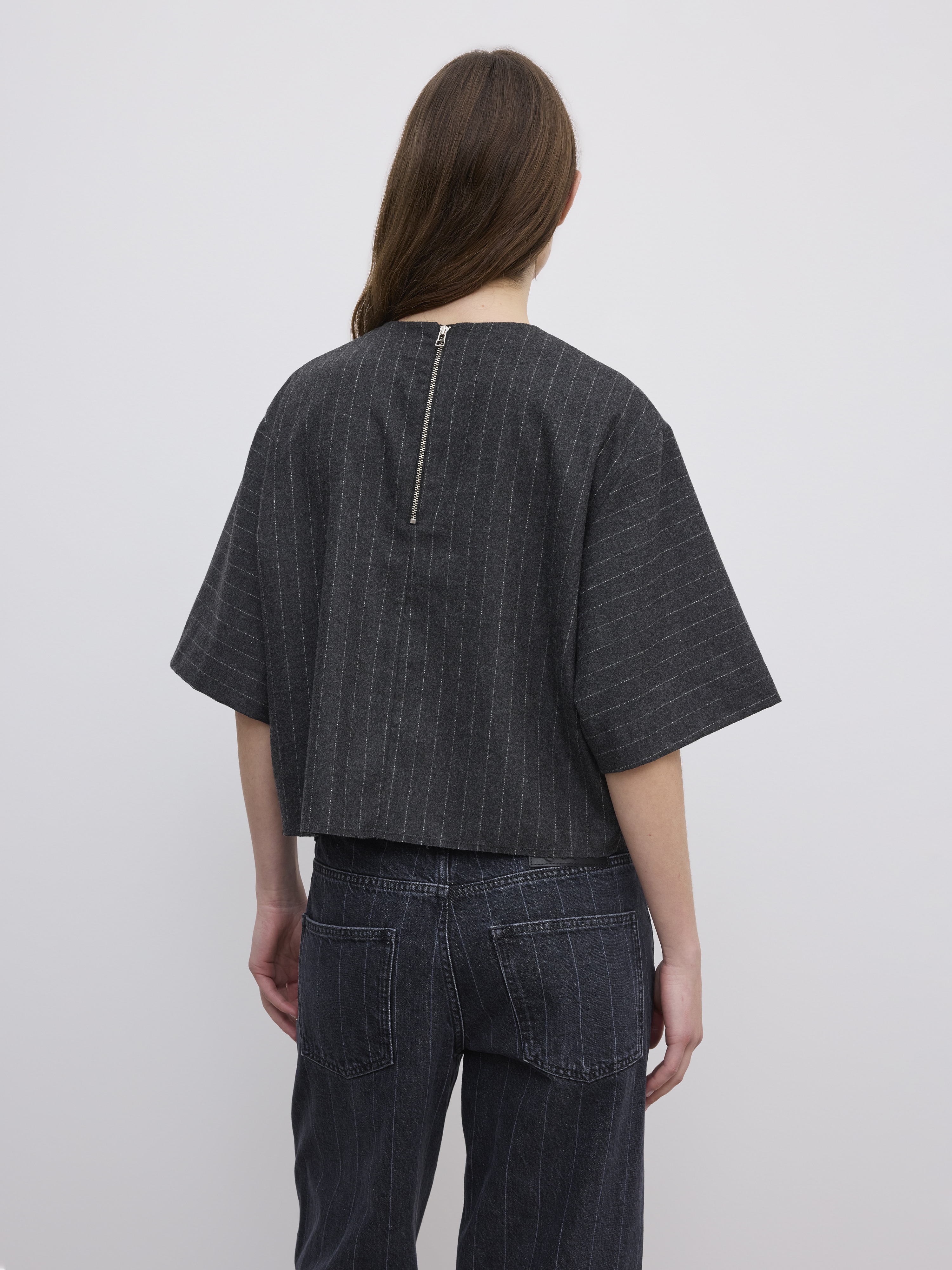 Pinstripe T-Shirt - 4