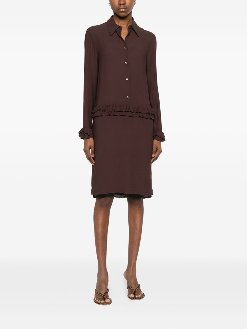 N°21 ruffled dress outlook