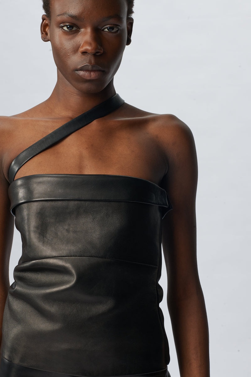 Oda Diagonal Strap Top - 5