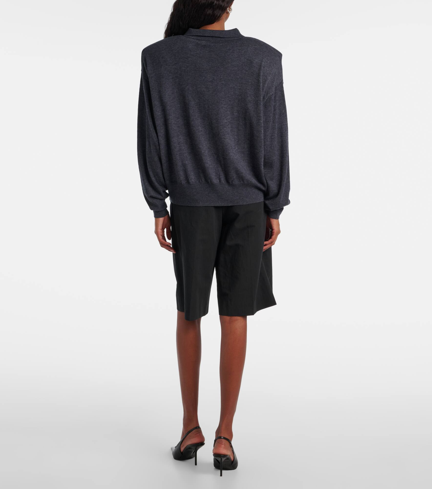 Croydon wool-blend polo sweater - 3
