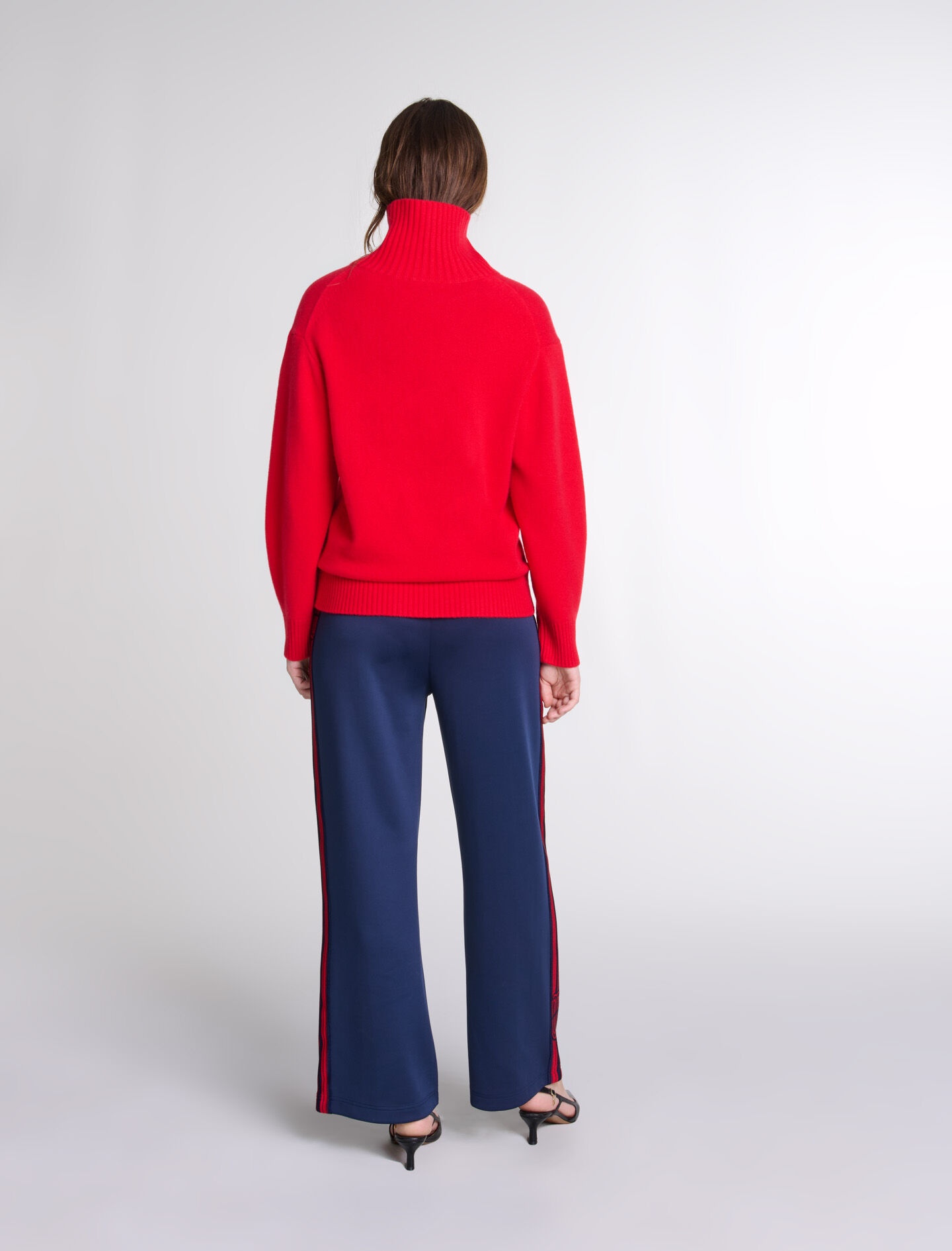High-neck cashmere jumper - 4