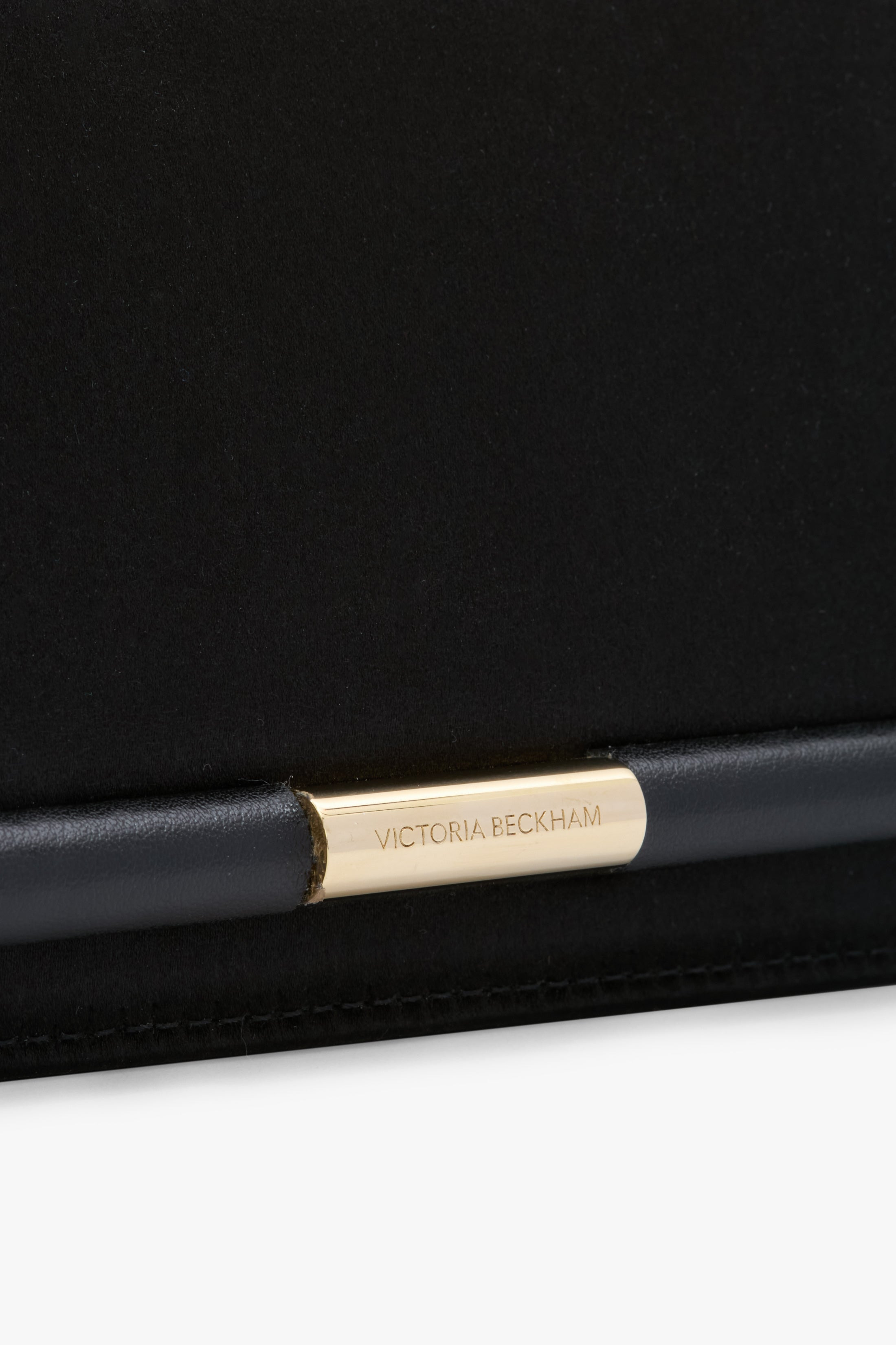202 Clutch Bag In Black Smooth Leather - 5