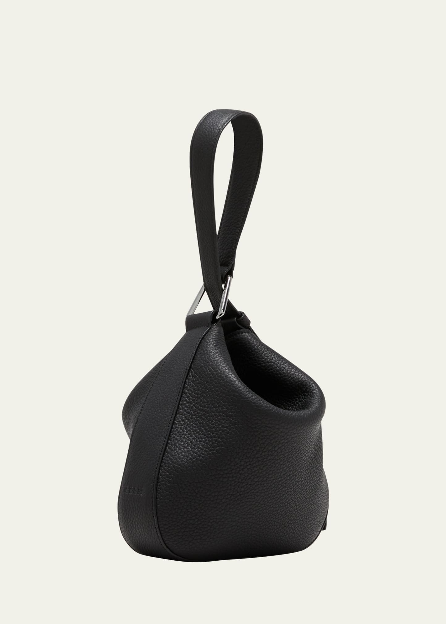 Anna Little Leather Hobo Bag - 3