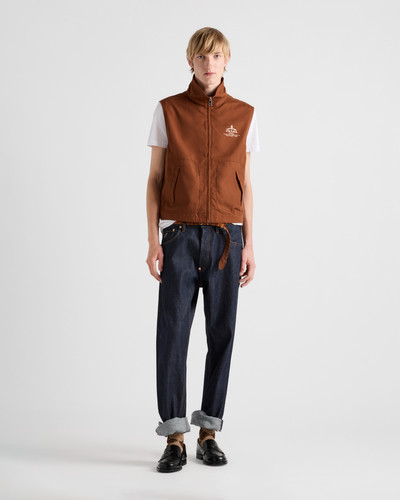 Prada Cotton blend vest outlook