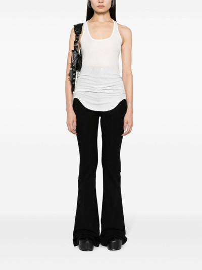 Rick Owens high-waisted flared trousers outlook