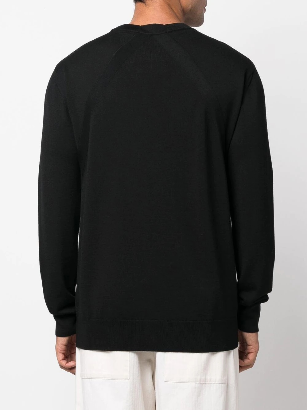 wool crew-neck jumper - 4
