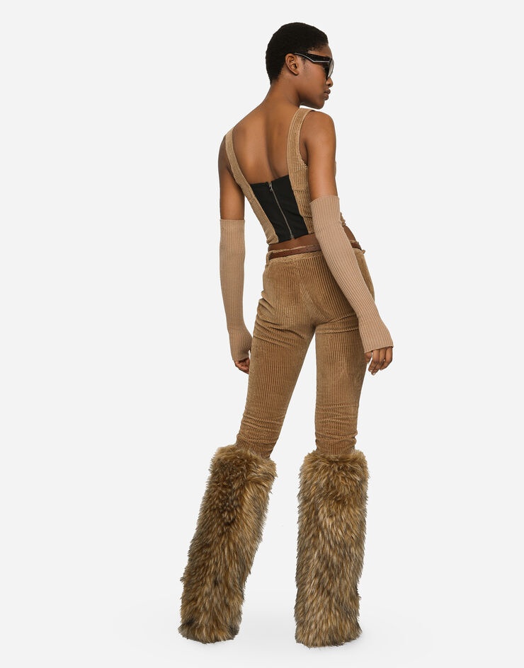 Dolce & Gabbana Corduroy bell-bottom pants | REVERSIBLE