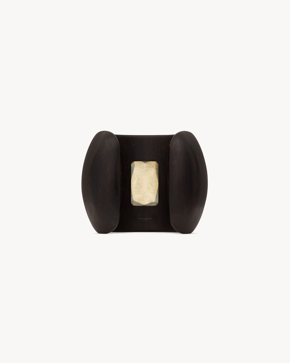 CRYSTAL CUFF IN BAMBOO AND METAL - 3